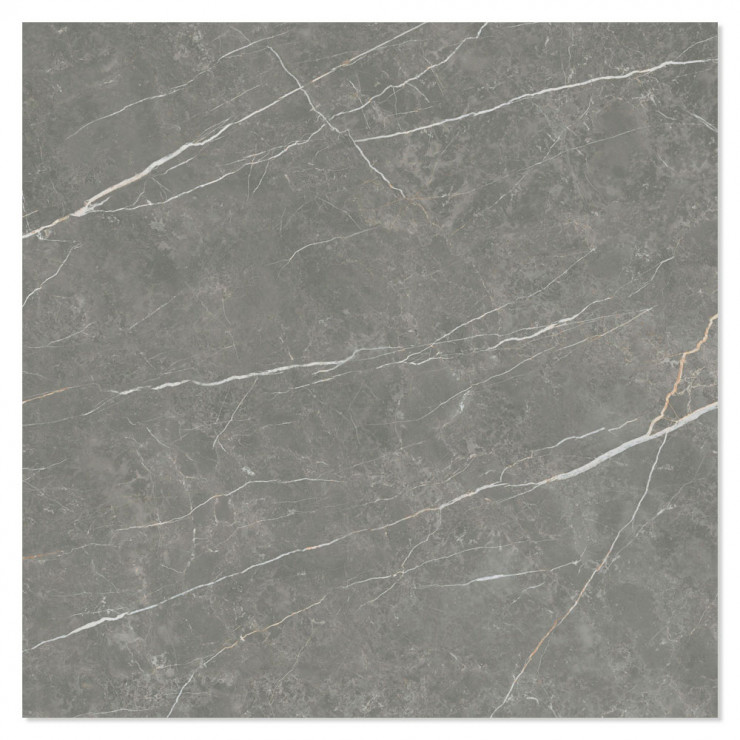 Marmor Klinker Prestige Mörkgrå Polerad 90x90 cm-0